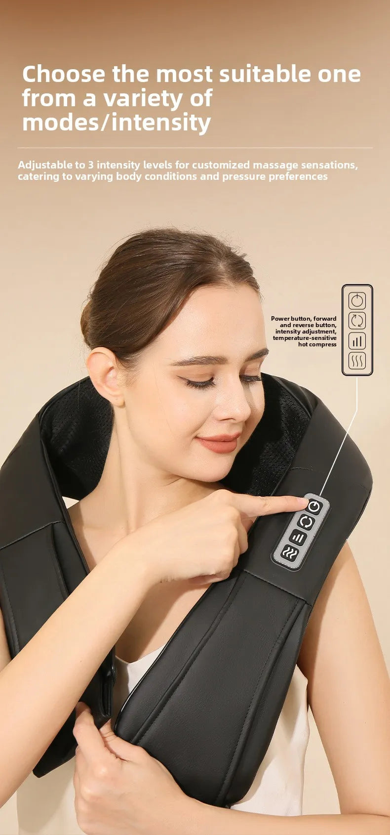 Heated Shoulder & Neck Massager